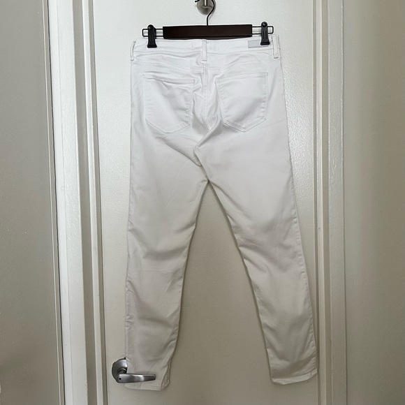 Abercrombie & Fitch White Jean Legging Mid Rise - Picture 4 of 5